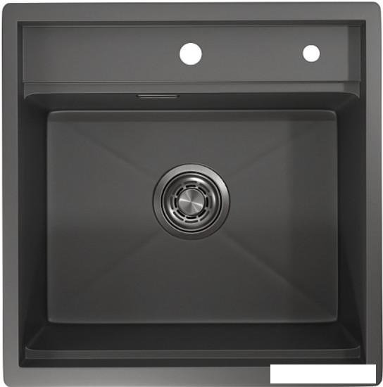 Кухонная мойка Granula KS-5051 (графит матовый) - фото