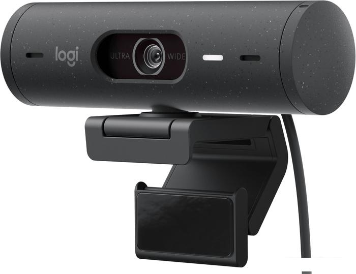 Веб-камера для видеоконференций Logitech Brio 505 (графит) - фото