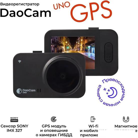 Видеорегистратор-GPS информатор (2в1) DaoCam Uno GPS Wi-Fi - фото