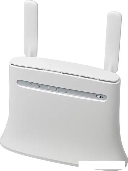 4G Wi-Fi роутер ZTE MF283U (белый) - фото