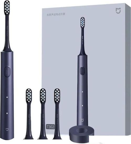 Электрическая зубная щетка Xiaomi Electric Toothbrush T302 MES608 (международная версия, темно-синий) - фото