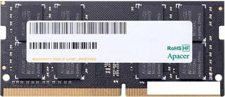 Оперативная память Apacer 4GB DDR4 SODIMM PC4-21300 AS04GGB26CQTBGH - фото