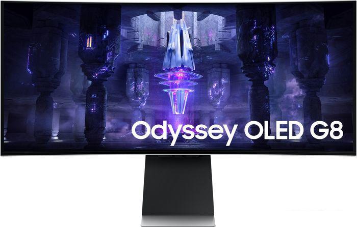 Игровой монитор Samsung Odyssey OLED G8 LS34BG850SIXCI - фото