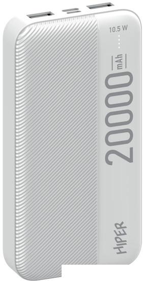 Внешний аккумулятор Hiper SM20000 20000mAh (белый) - фото