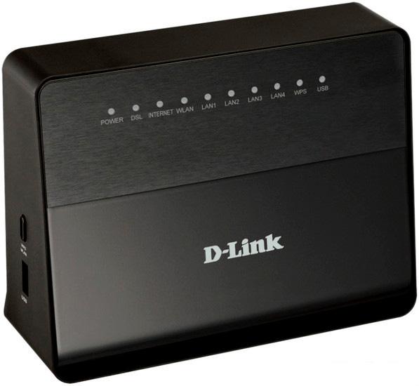 Беспроводной DSL-маршрутизатор D-Link DSL-2740U/RA/U1A - фото