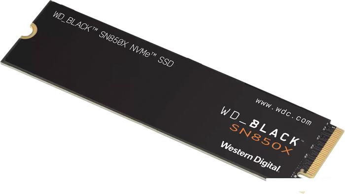 SSD WD Black SN850X NVMe Heatsink 2TB WDS200T2XHE - фото