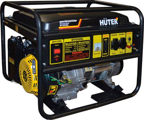 Бензиновый генератор Huter DY6500L - фото