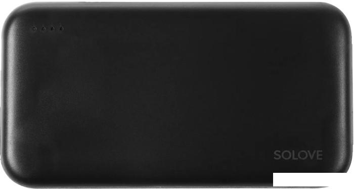 Внешний аккумулятор Solove W7 10000мAч (черный) - фото