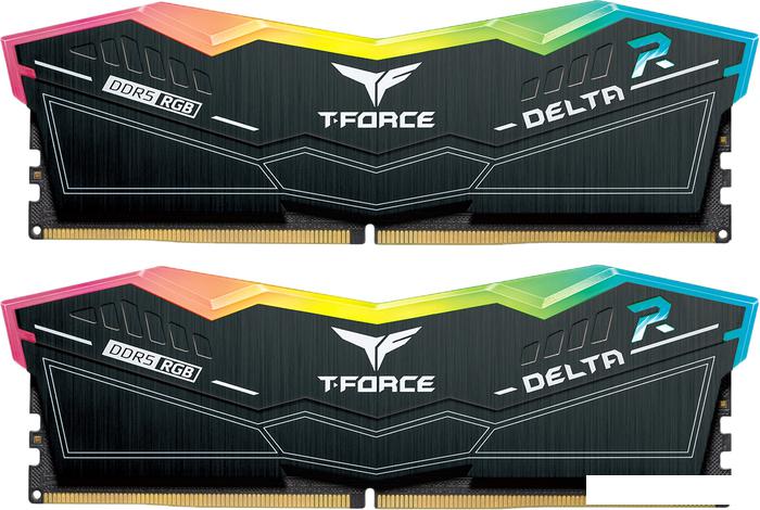 Оперативная память Team T-Force Delta RGB 2x16GB DDR5 PC5-49600 FF3D532G6200HC38ADC01 - фото