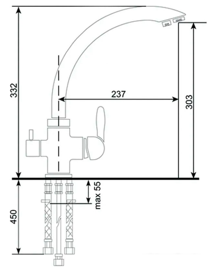 Смеситель Ekko E4399 - фото