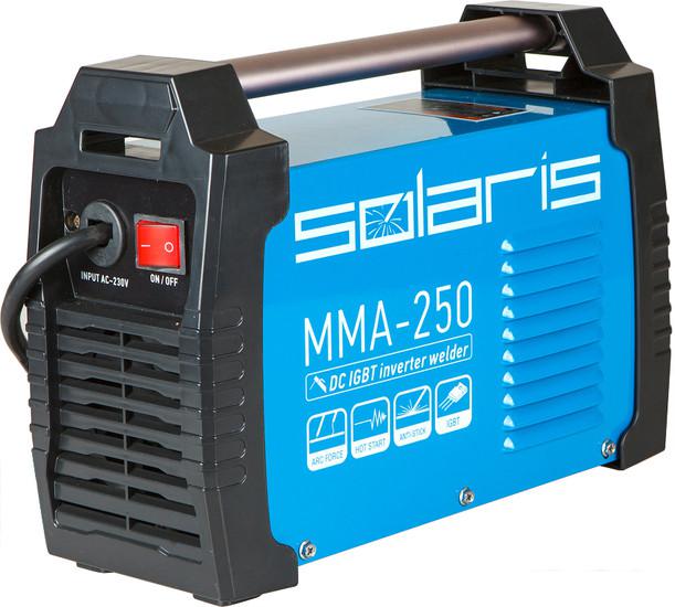 Сварочный инвертор Solaris MMA-250 - фото