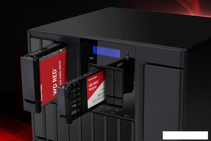 SSD WD Red SA500 NAS 1TB WDS100T1R0B - фото