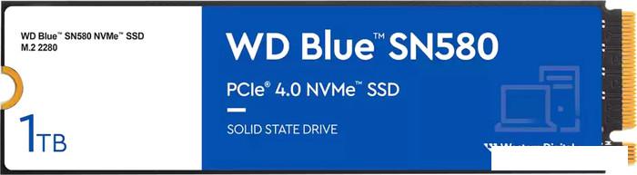 SSD WD Blue SN580 1TB WDS100T3B0E - фото