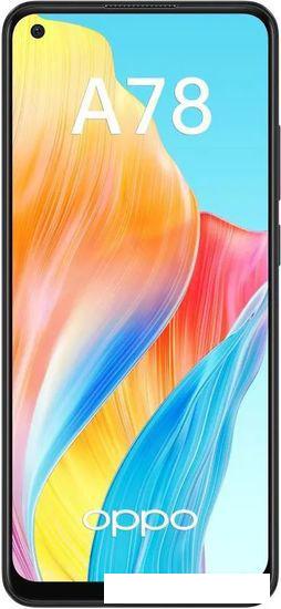 Смартфон Oppo A78 CPH2565 8GB/256GB международная версия (черный) - фото