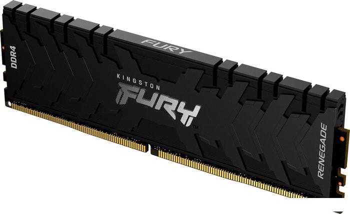 Оперативная память Kingston FURY Renegade 2x8GB DDR4 PC4-38400 KF448C19RBK2/16 - фото