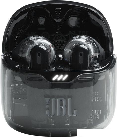 Наушники JBL Tune Flex Ghost (черный) - фото