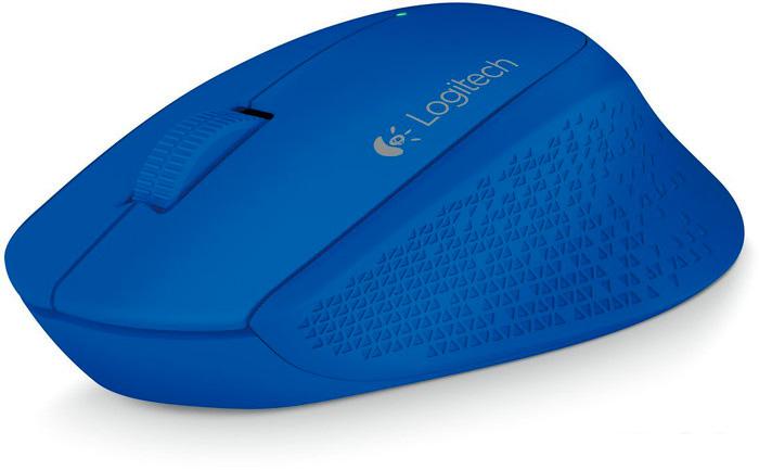Мышь Logitech Wireless Mouse M280 (синий) [910-004290] - фото