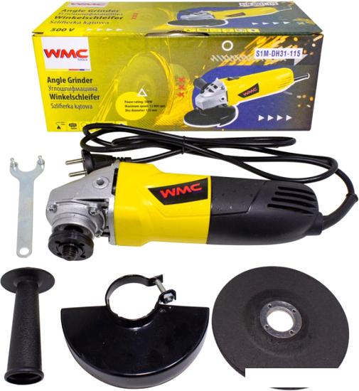 Угловая шлифмашина WMC Tools WMC-S1M-DH31-115 - фото