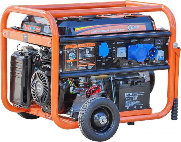 Бензиновый генератор Skiper LT9000EB-ATS - фото