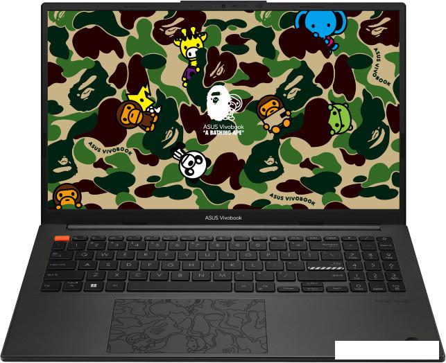 Ноутбук ASUS VivoBook S15 OLED BAPE Edition K5504VA-MA343W - фото