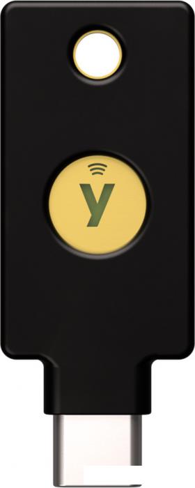 Аппаратный криптокошелек Yubico YubiKey 5C NFC - фото