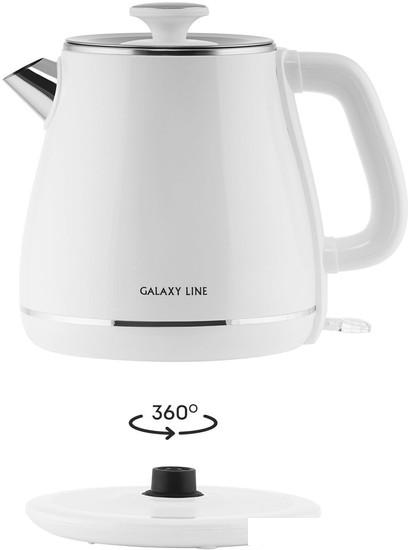 Электрический чайник Galaxy Line GL 0331 (белый) - фото