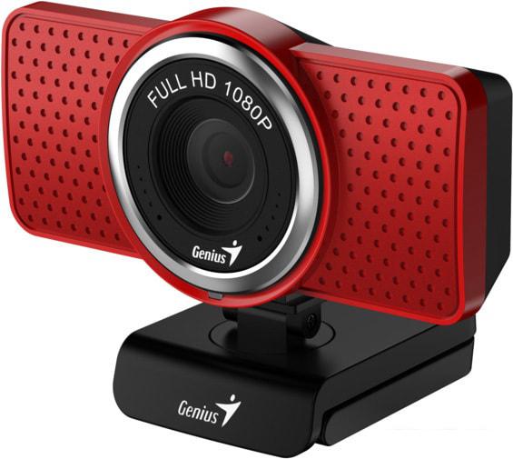 Web камера Genius ECam 8000 (красный) - фото