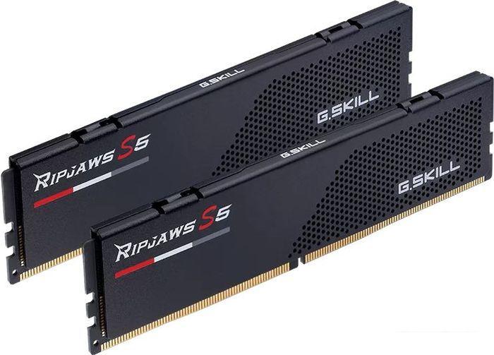 Оперативная память G.Skill Ripjaws S5 2x32ГБ DDR5 6000МГц F5-6000J3636F32GX2-RS5K - фото