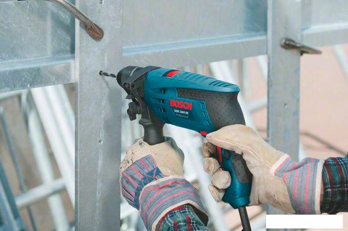 Ударная дрель Bosch GSB 1600 RE Professional (0601218121) - фото