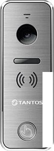 Видеодомофон Tantos iPanel 2+ (серебристый) - фото