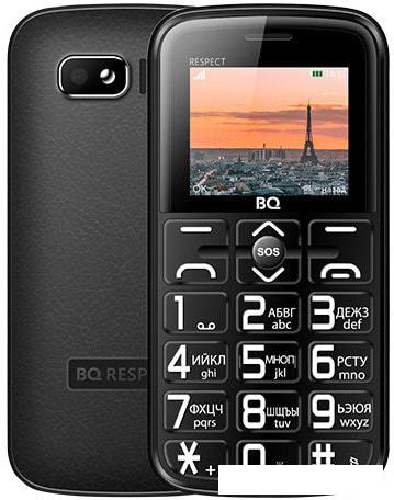 Мобильный телефон BQ-Mobile BQ-1851 Respect (черный) - фото