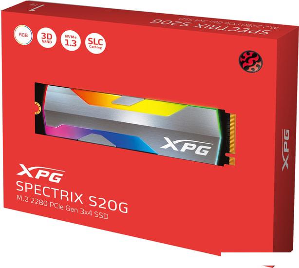 SSD A-Data XPG Spectrix S20G 500GB ASPECTRIXS20G-500G-C - фото