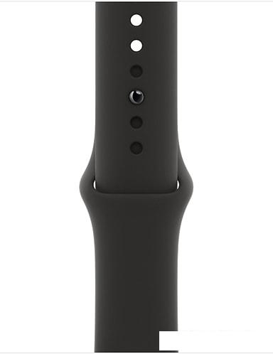 Умные часы Apple Watch SE 40 мм (алюминий серый космос/черный спортивный) - фото