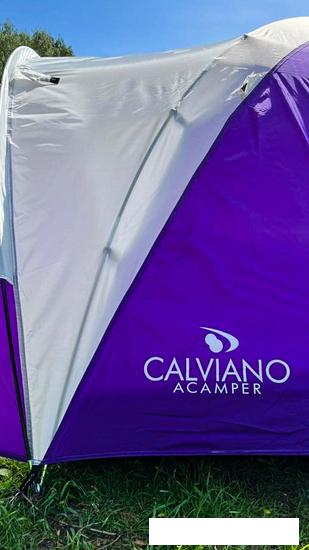 Кемпинговая палатка Calviano Acamper Acco 3 (фиолетовый) - фото