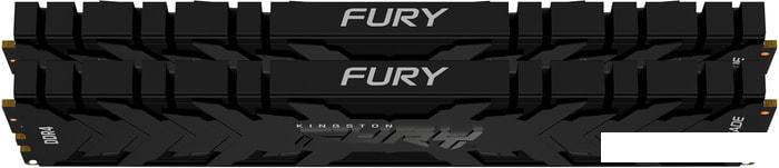 Оперативная память Kingston FURY Renegade 2x8GB DDR4 PC4-34100 KF442C19RBK2/16 - фото