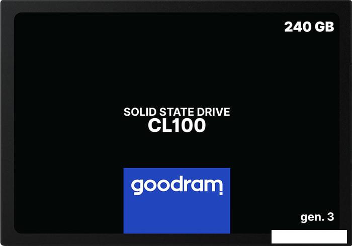 SSD GOODRAM CL100 Gen. 3 120GB SSDPR-CL100-120-G3 - фото