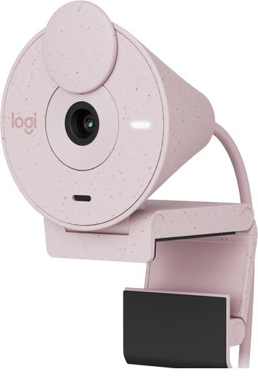 Веб-камера Logitech Brio 300 (розовый) - фото