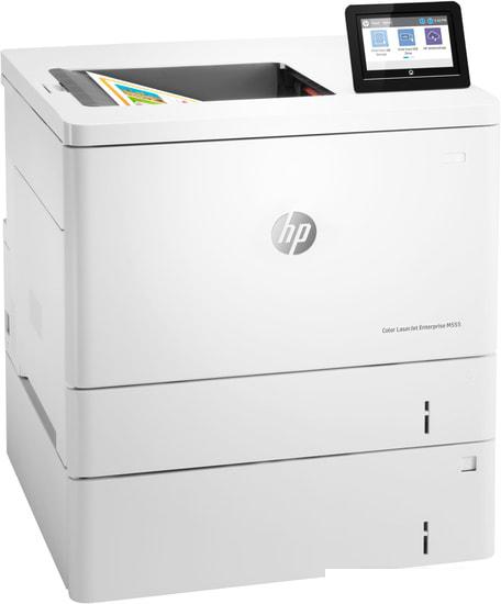 Принтер HP Color LaserJet Enterprise M555x - фото