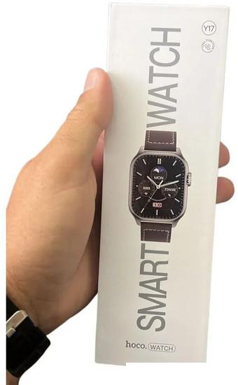 Умные часы Hoco Y17 (серебристый) - фото
