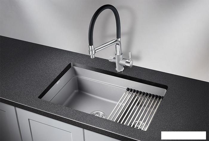 Кухонная мойка Granula KS-7304 (алюминиум) - фото