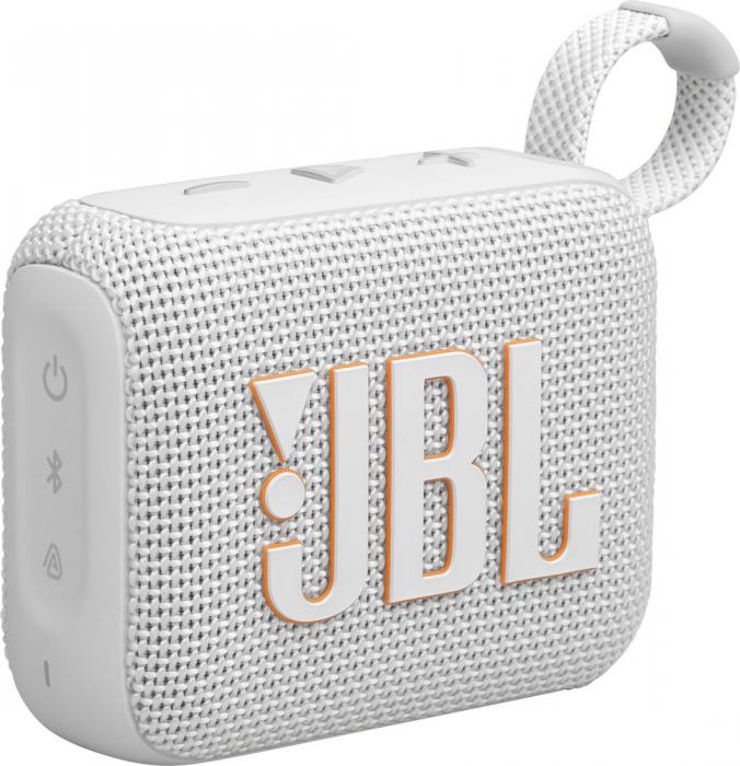 Беспроводная колонка JBL Go 4 (белый) - фото