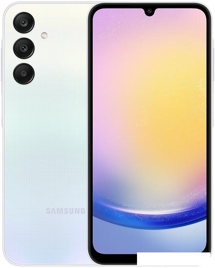 Смартфон Samsung Galaxy A25 6GB/128GB (голубой, без Samsung Pay) - фото