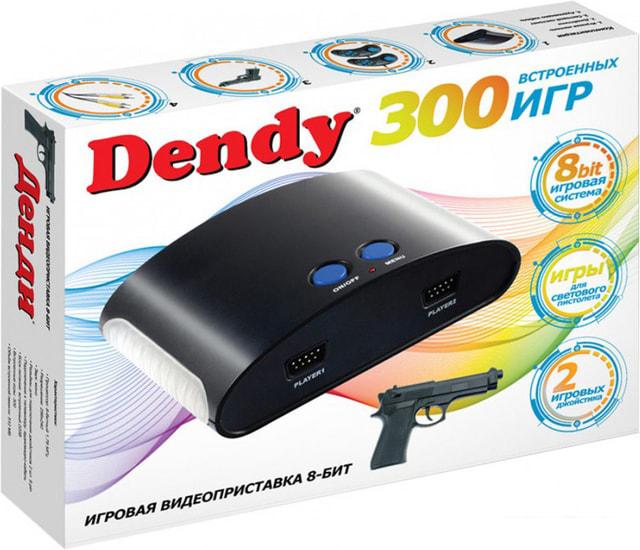 Игровая приставка Dendy Drive (300 игр + световой пистолет) - фото