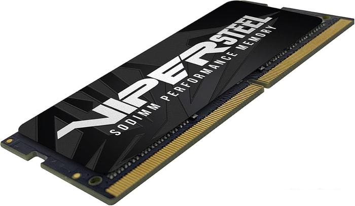 Оперативная память Patriot Viper Steel 16ГБ DDR4 SODIMM 3200 МГц PVS416G320C8S - фото