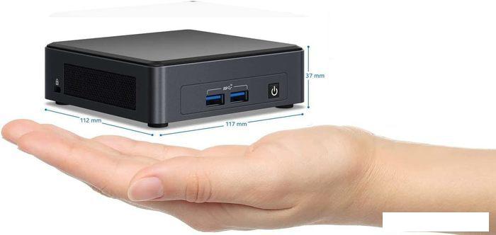 Компактный компьютер Intel NUC 11 Pro Kit BNUC11TNKI50000 - фото