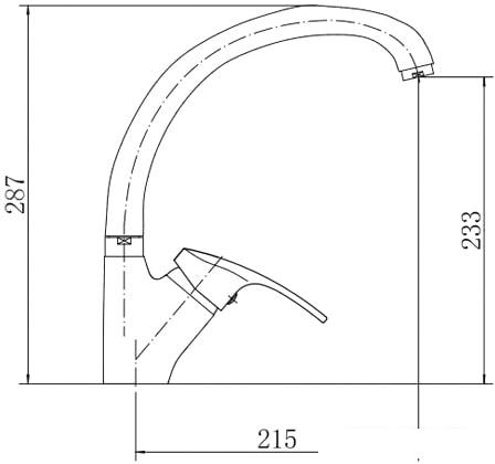 Смеситель Fashun A4106 - фото