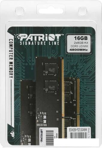 Оперативная память Patriot Signature Line 2x16ГБ DDR5 5600 МГц PSD532G5600K - фото