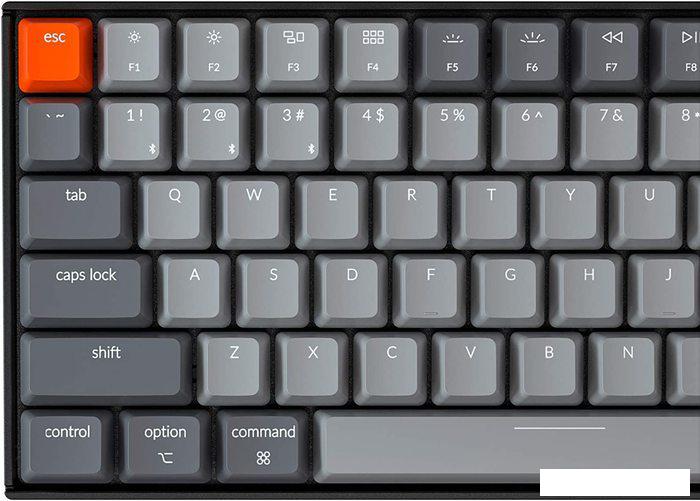 Клавиатура Keychron K4 V2 White LED K4-A1-RU (Gateron G Pro Red) - фото