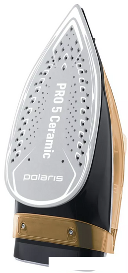 Утюг Polaris PIR 2860AK 3m (черный/оранжевый) - фото