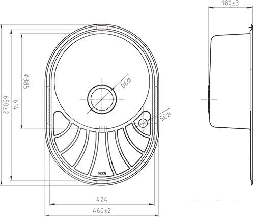 Кухонная мойка IDDIS Suno SUN65SLi77 - фото